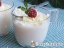 Fehér csokoládépuding – 1. kép