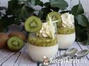 Fehér csokoládés-kivis panna cotta – 2. kép