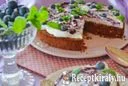 Francia gesztenyetorta áfonyás krémmel - paleo – 2. kép