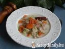 Füstölt sonkás raguleves – 4. kép