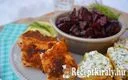 Grillezett csípős tőkehalfilé kapros túrós palacsintával - paleo – 3. kép