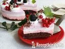 Gyümölcsös túrókrém torta – 1. kép