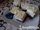 Habos szelet fehér csokival – 3. kép
