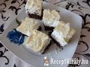Habos szelet fehér csokival – 2. kép