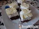Habos szelet fehér csokival – 4. kép