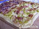 Hagymás-baconos lepény – 3. kép