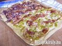 Hagymás-baconos lepény – 2. kép