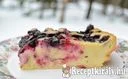 Hamis sajttorta erdei gyümölcsökkel – 2. kép