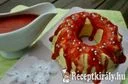 Hercegnő puding eper szósszal – 2. kép