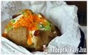 Jacket potato, azaz héjában sült krumpli – 2. kép