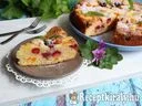 Joghurtos pitetorta (Barackkal és meggyel) – 1. kép