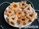 Karácsonyi diós linzer – 1. kép
