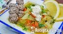 Karalábé leves tárkonyos húsgombóccal - paleo – 2. kép