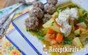 Karalábé leves tárkonyos húsgombóccal - paleo – 1. kép