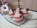 Kávés-kókuszos cupcake – 2. kép