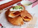 Kolbásszal töltött lángos – 2. kép