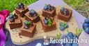 Koronás csupa csoki kocka - paleo – 2. kép