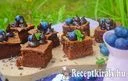 Koronás csupa csoki kocka - paleo – 3. kép