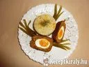 Lágy főtt tojás panírozott fasírtbundában – 4. kép