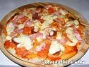 Lenmaglisztes pizza – 3. kép