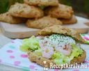 Lenmagos fokhagymás zsömle - paleo – 2. kép