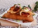 Magyaros töltött lángos – 3. kép