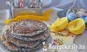 Mákos citromos amerikai palacsinta - paleo – 2. kép