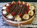 Málnás csokimousse torta – 2. kép