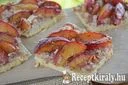 Mandulahabos fahéjas szilvás lepény - paleo – 3. kép