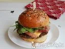 Marhaburger baconnel, házi buciban – 2. kép