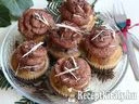 Márványos muffin csokoládékrémmel – 2. kép