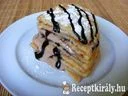 Mascarponés-mogyorókrémes palacsintatorony – 3. kép