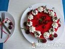 Meggyes joghurt torta – 3. kép