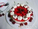Meggyes joghurt torta – 1. kép