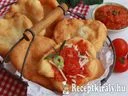 Mini lángos paradicsomszósszal – 4. kép