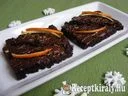 Narancsos brownie – 4. kép