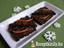 Narancsos brownie – 2. kép
