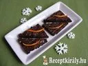 Narancsos brownie – 1. kép