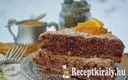 Narancsos csokis diós habcsóktorta - paleo – 4. kép
