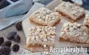 Narancsos mandulás linzerszelet tojás nélkül – 4. kép