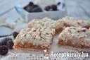 Narancsos mandulás linzerszelet tojás nélkül – 2. kép