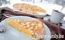 Narancsos marcipános pite karamellizált mogyoró réteggel – 3. kép