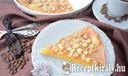 Narancsos marcipános pite karamellizált mogyoró réteggel – 1. kép