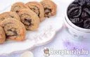 Omlós csiga aszaltszilva krémmel - paleo – 1. kép