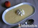 Őszibarack krémleves – 3. kép