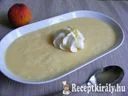 Őszibarack krémleves – 1. kép