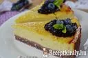 Paleo sajttorta áfonya lekvárral – 4. kép