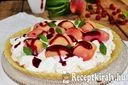 Peach Melba marcipános jégkrémtorta – 2. kép