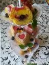 Pudinggal és gyümölccsel töltött Muffin – 2. kép
