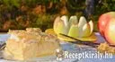 Pudingos habos rácsos almás pite – 4. kép